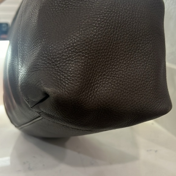 Gucci EUC leather Greenwich hobo gray tote, vintage - Picture 6 of 12